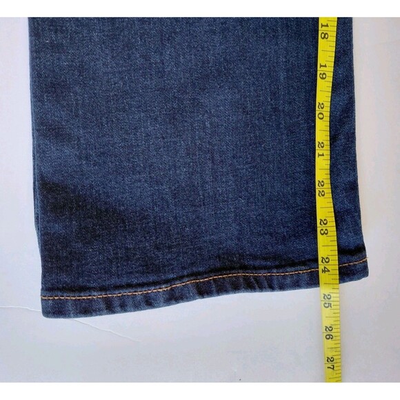 Rebecca Minkoff Size 8P Dark Wash Straight Leg Denim Jeans - Picture 7 of 7